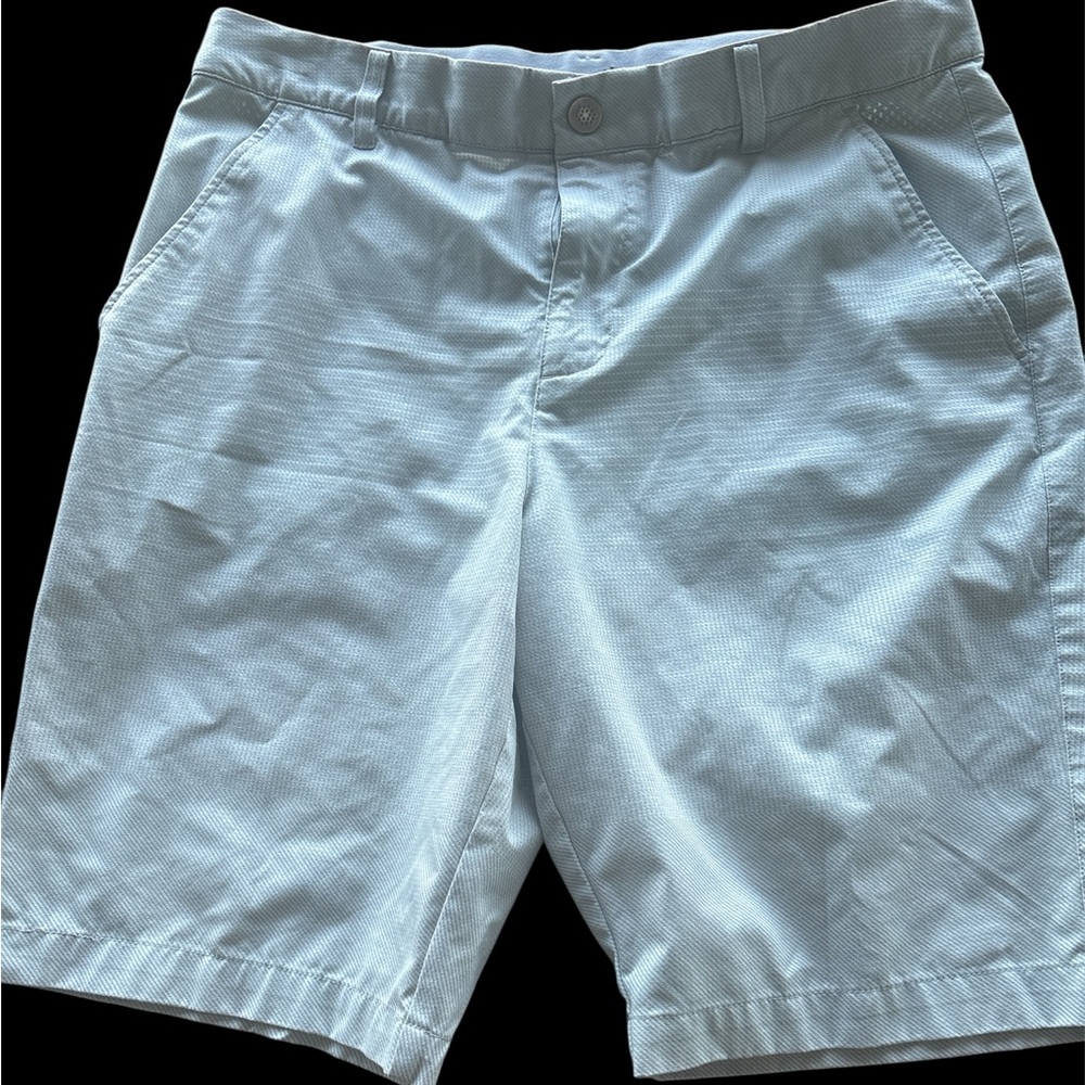 Puma Mens Golf Performance Shorts Preowned 34 Waist Light Gray